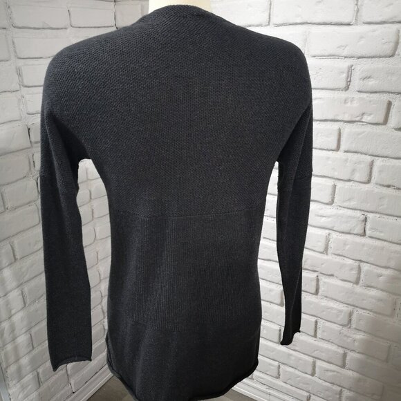 Lole Ladies Dark Grey Lightweight Size Small Open Cardigan - Picture 2 of 10